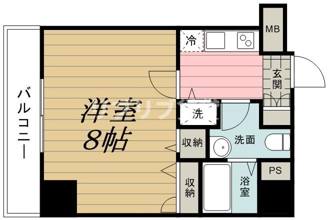 Humanハイム千葉本町の間取り