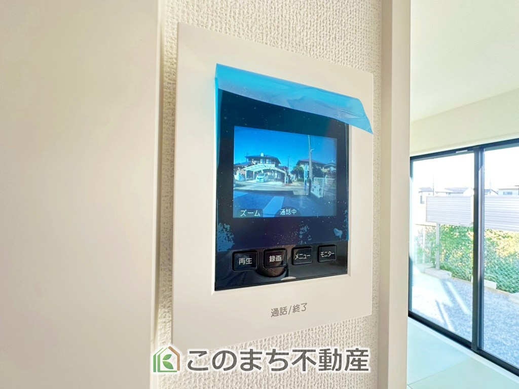 グラファーレ宇都宮市針ヶ谷町2期の設備|ＴＶモニター付きインターホンで防犯面もしっかり安心♪

