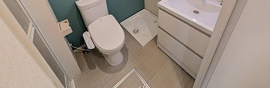 ハーモニーテラス西綾瀬Ⅶの独立洗面台
