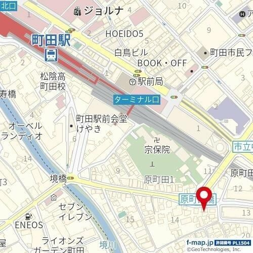 【地図】 | SCourt町田(エスコートマチダ)