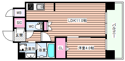 【間取り】 | リヴィエール江坂江の木公園