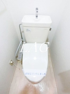 【トイレ】 | リリーパレスナルシマⅢ | トイレです。