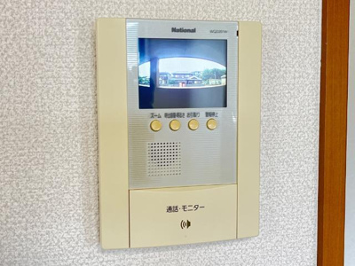 【セキュリティ】 | ハッピーヴィラ神野々 | カメラ付インターホン