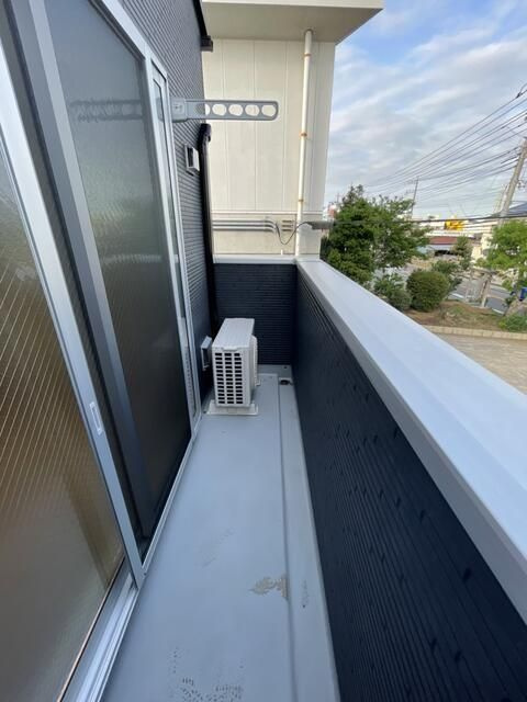 グランデュールＤのバルコニー