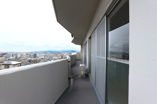 メゾン豊中刀根山のバルコニー