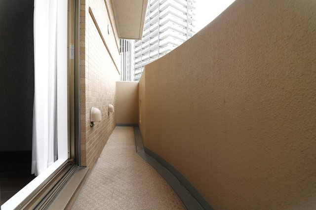 グランアッシュ谷町ラフィナーテのバルコニー