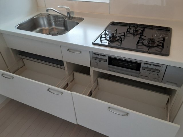 原木スカイシャルムのキッチン
