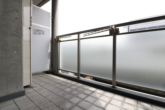 ジャルダン大阪壱番館のバルコニー