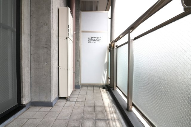 ジャルダン大阪壱番館のバルコニー