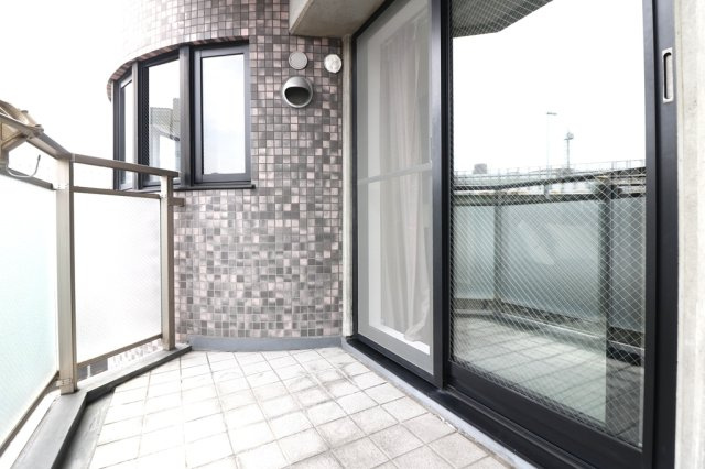 ジャルダン大阪壱番館のバルコニー