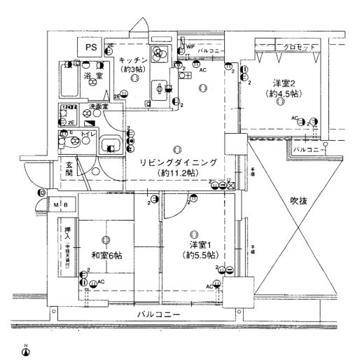 フィエルテ四条烏丸シュッドの間取り