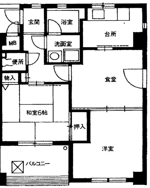 ロイヤル伏見桃山の間取り