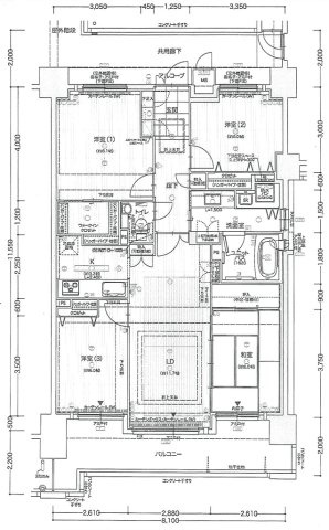 エスリード高田市駅南の間取り