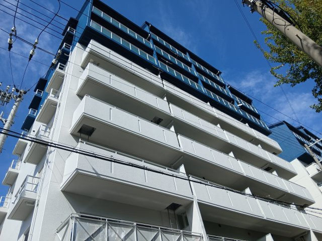 カサベラ新在家ツインズ・Ⅱ号館の外観