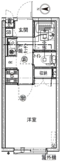 イクシオ保谷の間取り