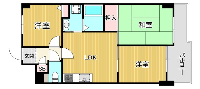 【間取り】 | アーバンパーク関目