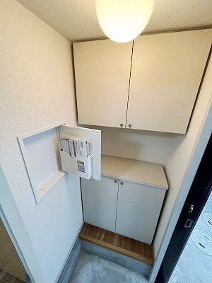 ハイム田園調布の玄関