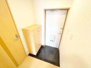 熊本市東区神園１丁目の賃貸マンションの玄関