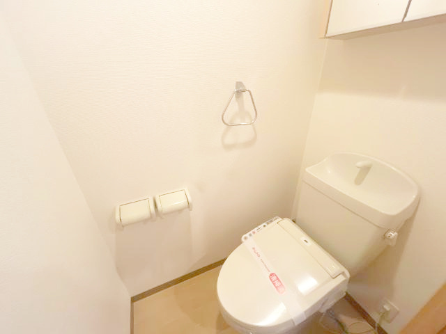 熊本市東区神園１丁目の賃貸マンションのトイレ