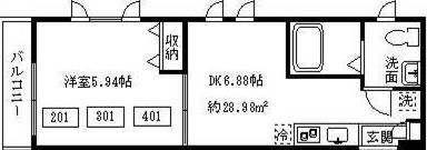 ハウスポート信濃町の間取り|ハウスポート信濃町