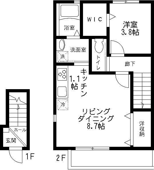 カメリアの間取り