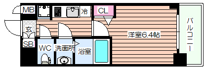 【間取り】 | プレサンス新大阪ジェイズ
