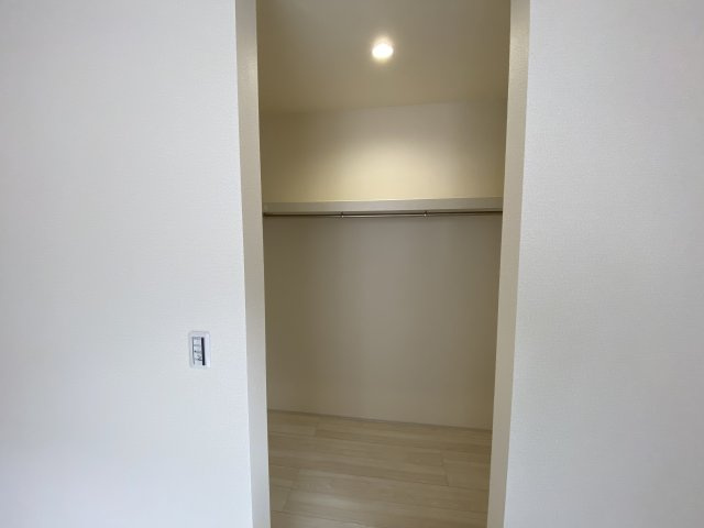 【いわき市平城東１丁目／2号棟】　ランドリールーム・パントリー有り♪の収納|同施工◆収納スペースの写真です◆　十分な広さがあるので収納には困りませんね♪　