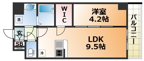 ソルテラスKOBEの間取り