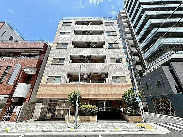 蔵前アムフラットの外観|蔵前アムフラット：ペット飼育可能！