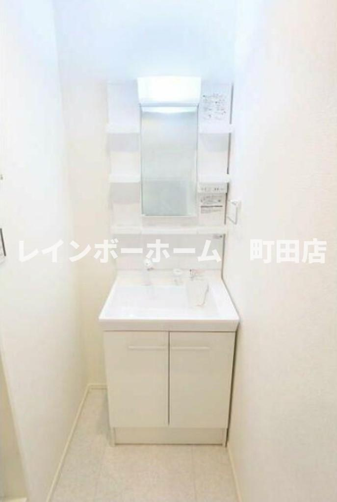カインドネス大和中央※初期費用分割あと払いサービス利用可能物件の独立洗面台|※別部屋参考画像