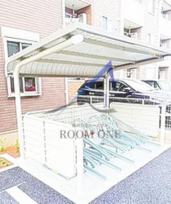 サニーフィールドⅧのその他共用部分|駐輪場です。