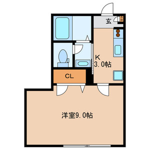メゾンエスポワールの間取り