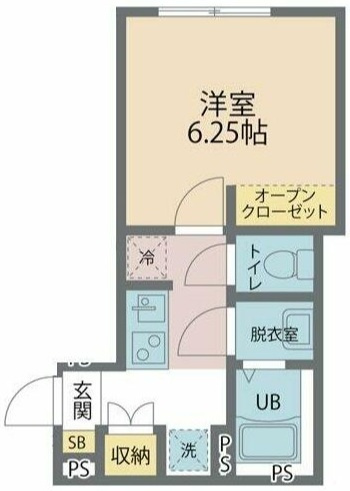 カインドネス柳沢中央の間取り