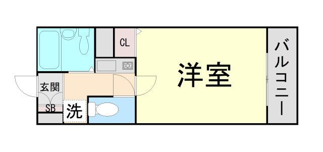 ヴェルディ神戸の間取り