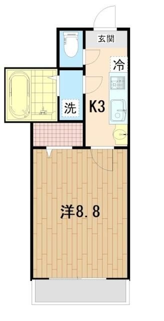 三郷市三郷１丁目のアパート