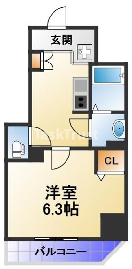 【間取り】 | グランパシフィック毛馬
