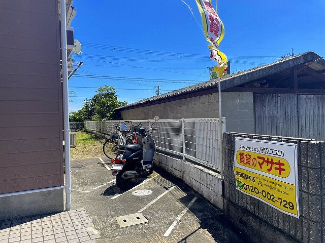 シャンポール 山添のその他共用部分|駐輪スペースもございます。