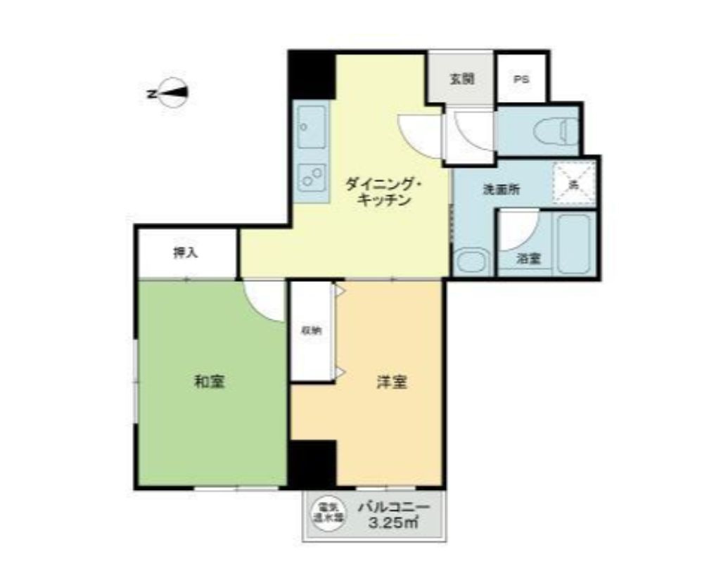 ライオンズマンション小石川第3の間取り