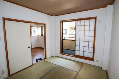 【和室】 | 東成区東今里１丁目　一戸建 | 和室　約６．０帖