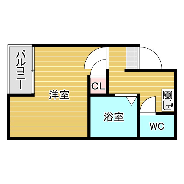 キャロル豊中の間取り
