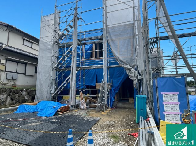 ■枚方市香里ケ丘　第3期　新築一戸建ての外観|現在建築中！落ち着いた街並みで新生活を始めることが出来そう！周辺の物件も併せてご紹介させて頂きます！