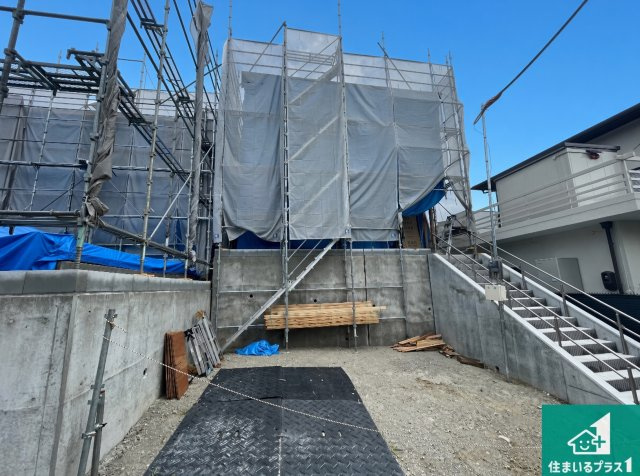 ■枚方市香里ケ丘　第3期　新築一戸建ての外観|現在建築中！落ち着いた街並みで新生活を始めることが出来そう！周辺の物件も併せてご紹介させて頂きます！
