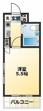アネックス神楽坂の間取り