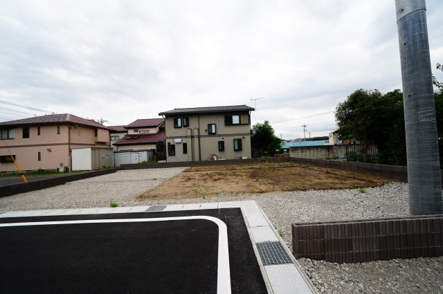 新築　前橋市岩神町第６　Livele Garden.S　3号棟の駐車場|現地写真　駐車スペースは並列2台分可能です！
