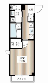 【間取り】 | ＡＸＡＳ南蒲田ＡｓｙｌＣｏｕｒｔ