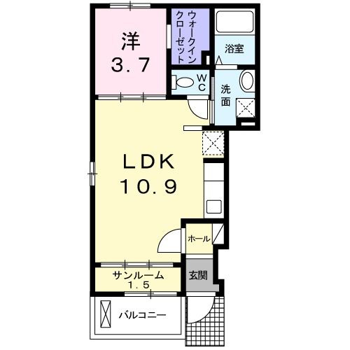 【間取り】 | ヴァイオレットガーデン