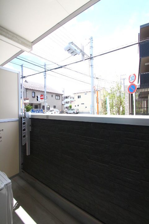 コンホーム北与野のバルコニー