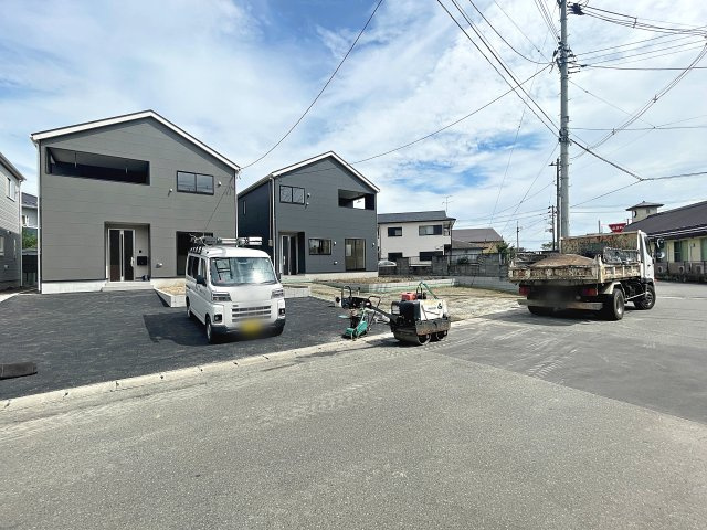 新築戸建・新築建売　相馬市中村第14　桜丘小・中村第一中の前面道路含む現地写真