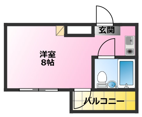 メゾン・ド・モワイエの間取り|オートロック完備♪
