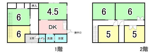秋月の間取り